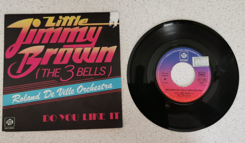Single Roland de Ville Orchestra - Little Jimmy Brown, Ophalen of Verzenden, Gebruikt, Pop