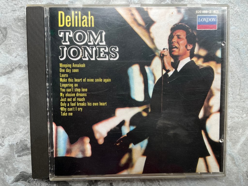 Tom Jones - Delilah - CD Origineel 1987 - I.Z.G.S., Gebruikt, Pop, Ophalen of Verzenden, Inclusief doosje