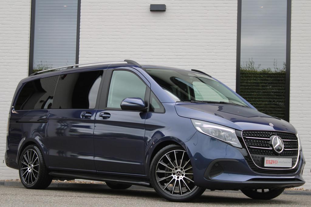 Mercedes-Benz V-Klasse 250d / Lang / DC / New Model / Leer /, Automaat, Achterwielaandrijving, Gebruikt, Met garantie (alle)