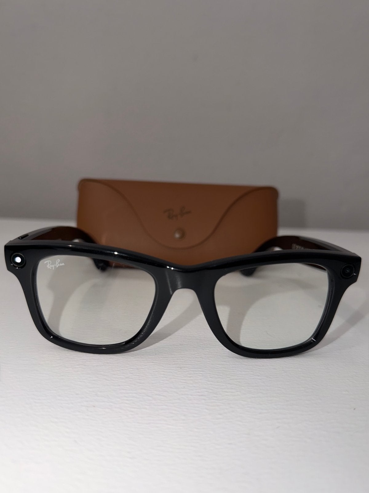 Meta Ray-Ban Smart Glasses - Zonder sterkte, Zwart, Ophalen of Verzenden, Zo goed als nieuw, Ray-Ban