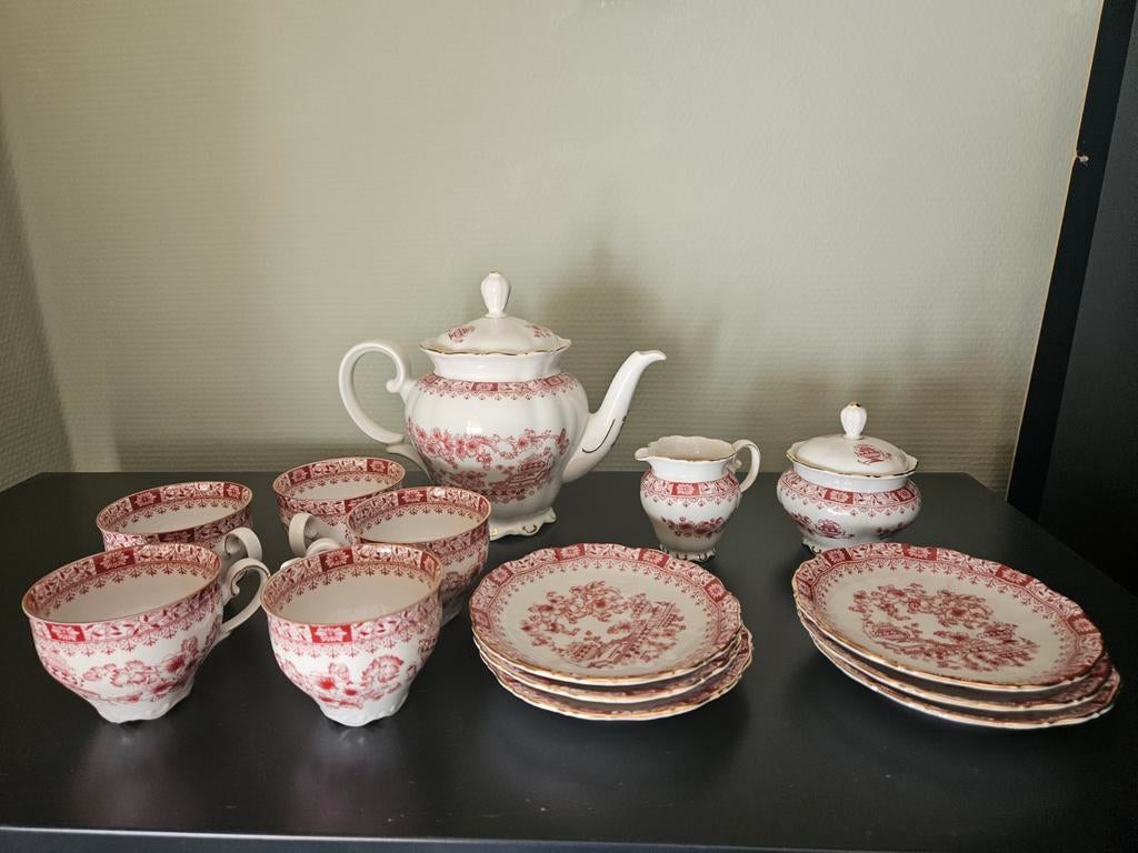 Servies theeservies Seltmann Weiden jaren 50-60, Ophalen of Verzenden