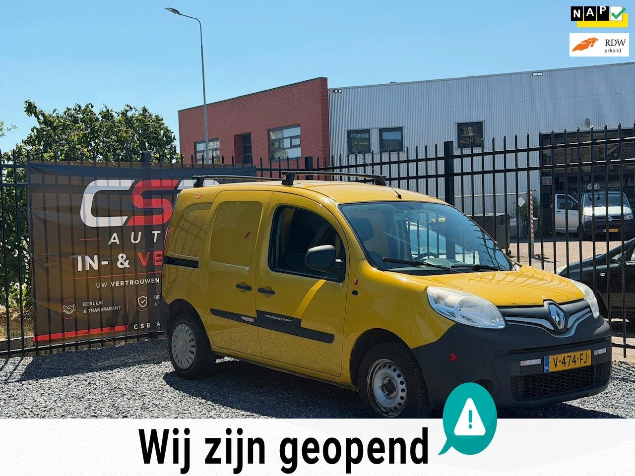 Renault Kangoo 1.5 dCi 75 Energy Comfort NWE APK!MARGE!KOOPJ, Auto's, Voorwielaandrijving, Stof, Gebruikt, 4 cilinders
