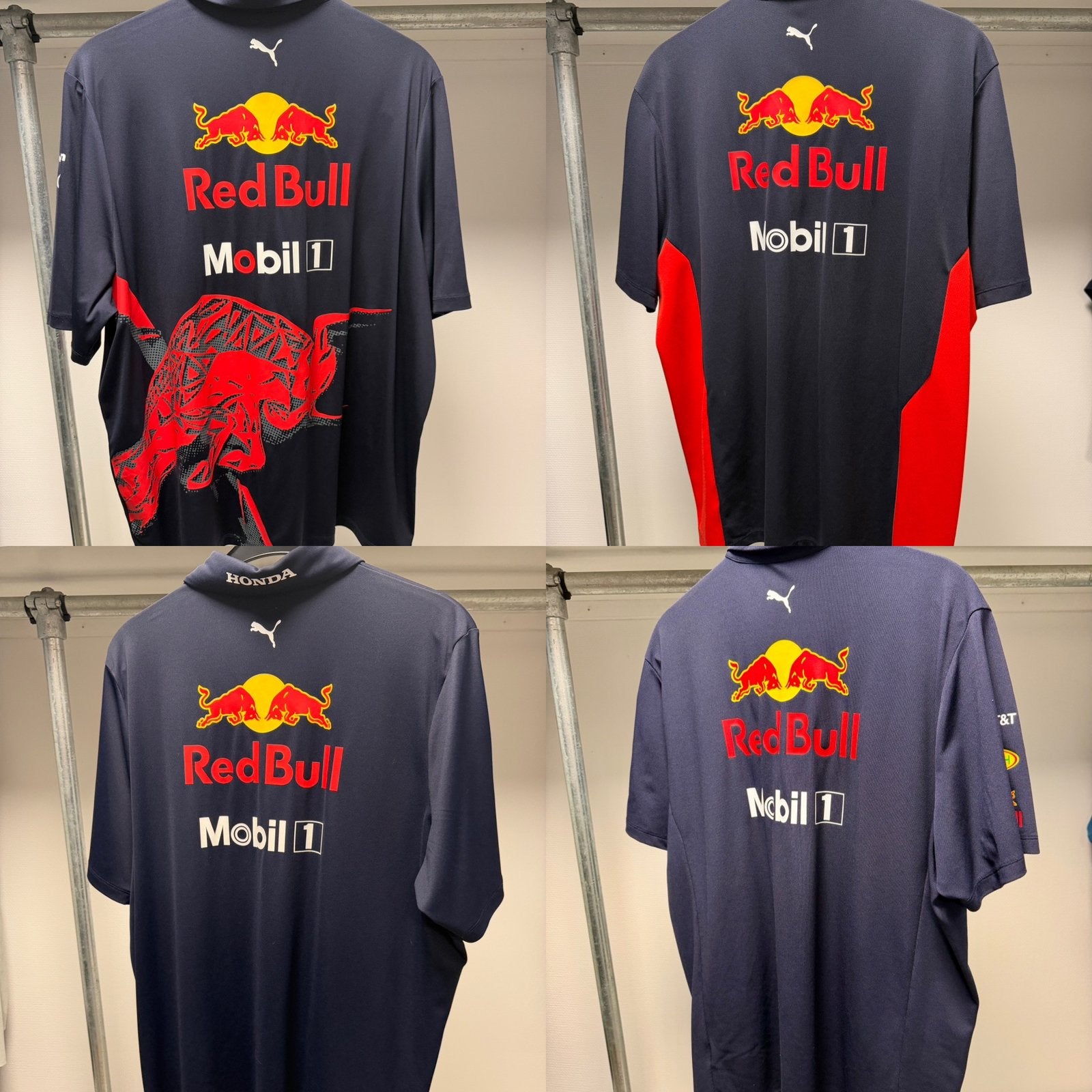Set van 4 Red Bull Racing F1 Team Polo Shirt XXL, Ophalen of Verzenden, Zo goed als nieuw