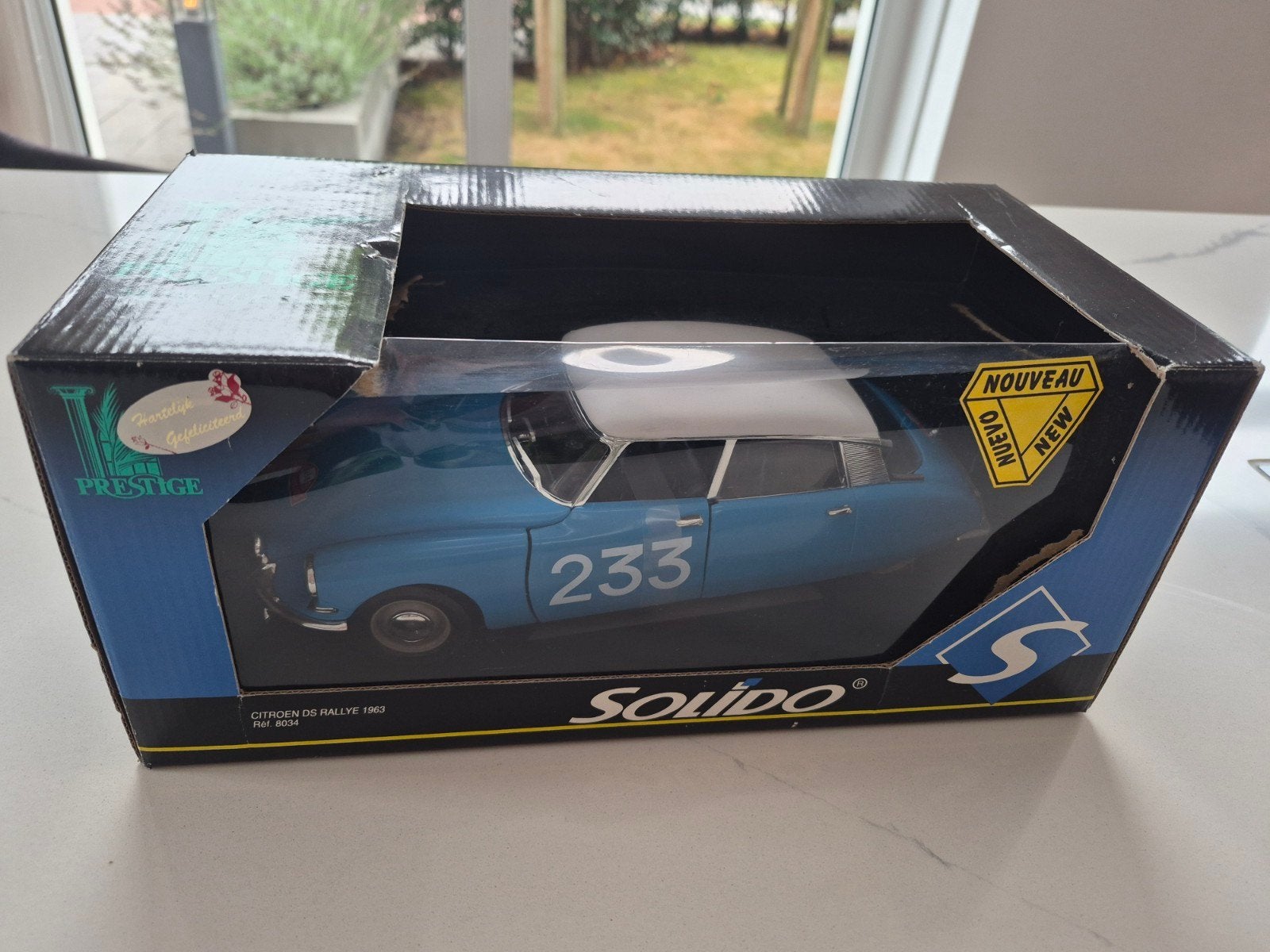 Solido Prestige Citroën DS Rallye 1963 Modelauto Nieuw, Auto, Groter dan 1:32, Nieuw, Ophalen
