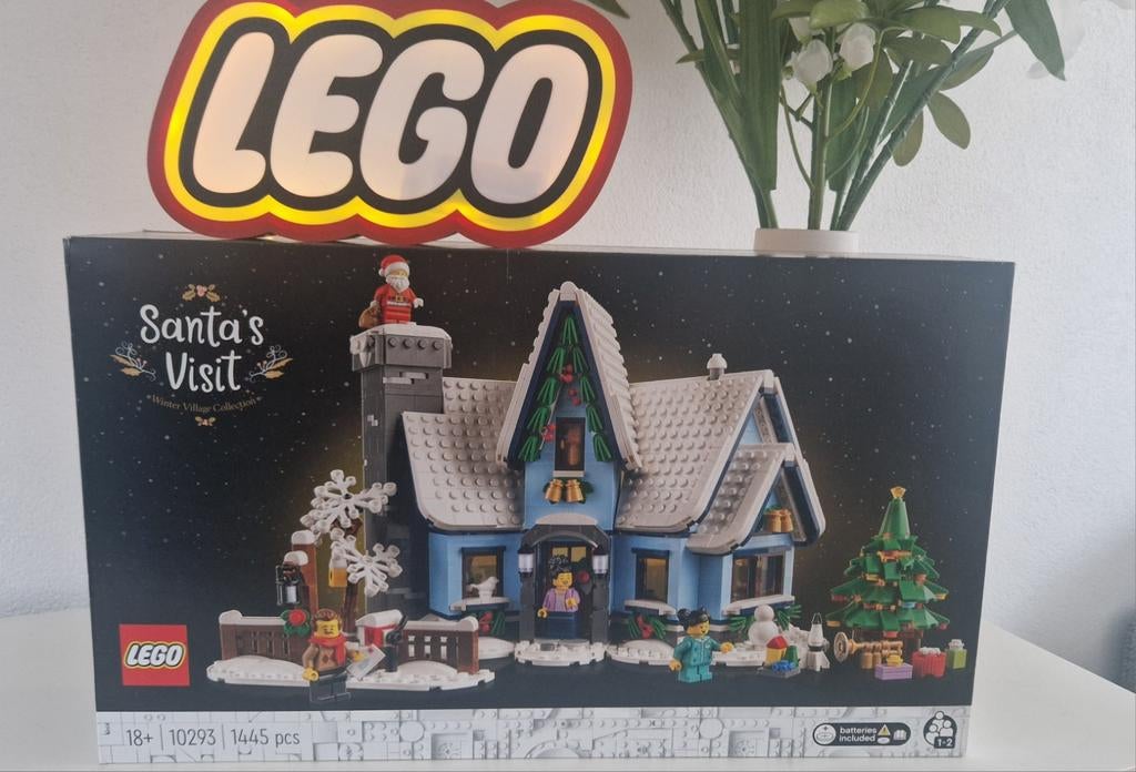 Lego Santa's Visit 10293, Kinderen en Baby's, Speelgoed | Duplo en Lego, Lego, Nieuw, Ophalen of Verzenden, Compleet