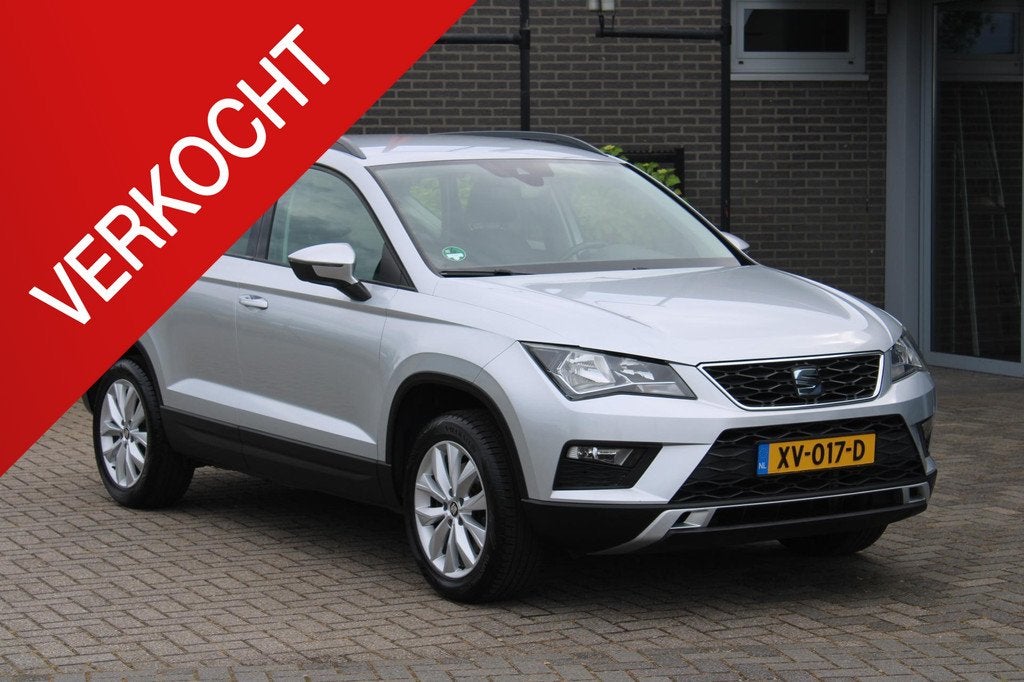 SEAT Ateca 1.0 EcoTSI Style Trekhaak/AppleAndroid/Clima/Crui, Auto's, Seat, Bedrijf, Te koop, Ateca, ABS, Airbags, Airconditioning