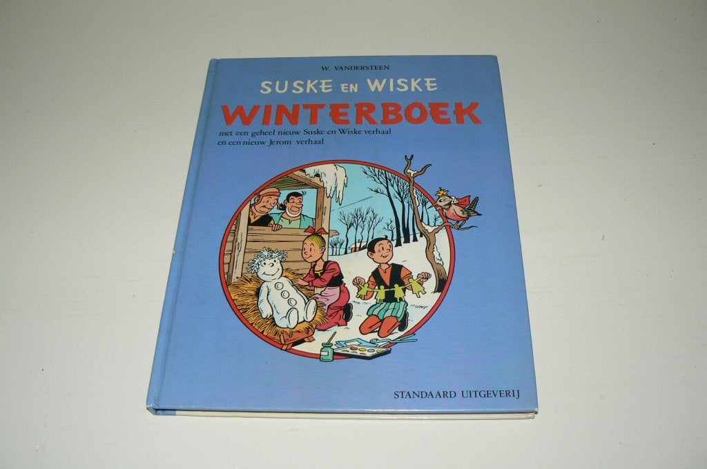 Suske en Wiske Winterboek 1973. Zeer mooie staat., Willy Vandersteen, Eén stripboek, Ophalen of Verzenden, Zo goed als nieuw