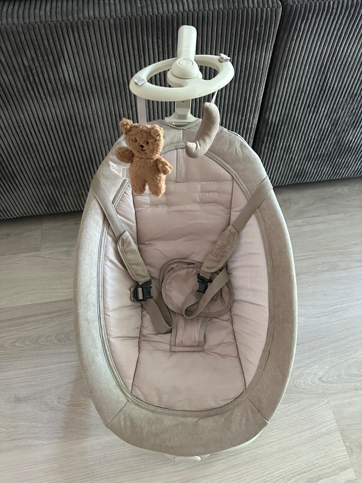 Novi nadine baby bouncer wipstoel, afwasbare bekleding!, Ophalen, Zo goed als nieuw, Wipstoel