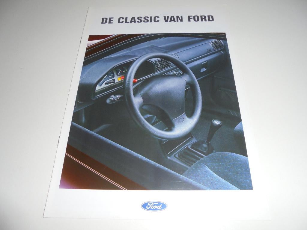 brochure Ford Fiesta Classic  1996, Ophalen of Verzenden, Nieuw, Ford