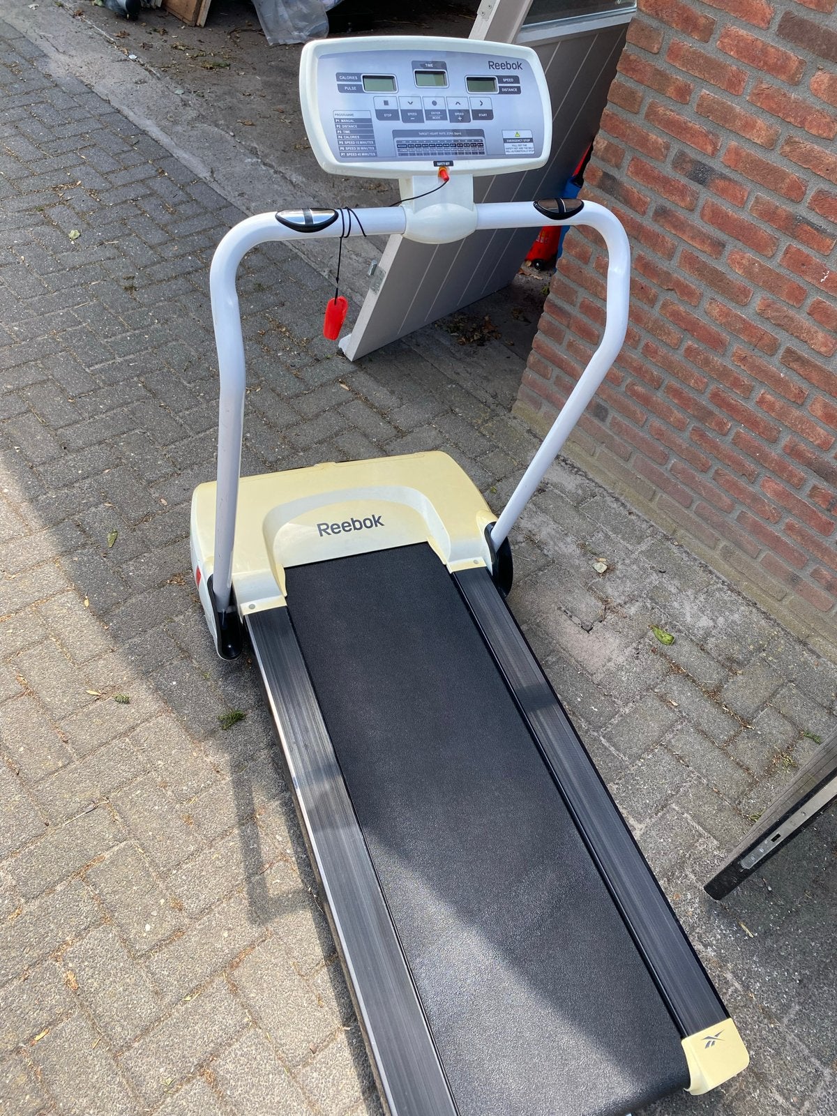 Reebok inklapbare loopband – tot 12 km/u –, Sport en Fitness, Ophalen, Gebruikt, Metaal, Loopband