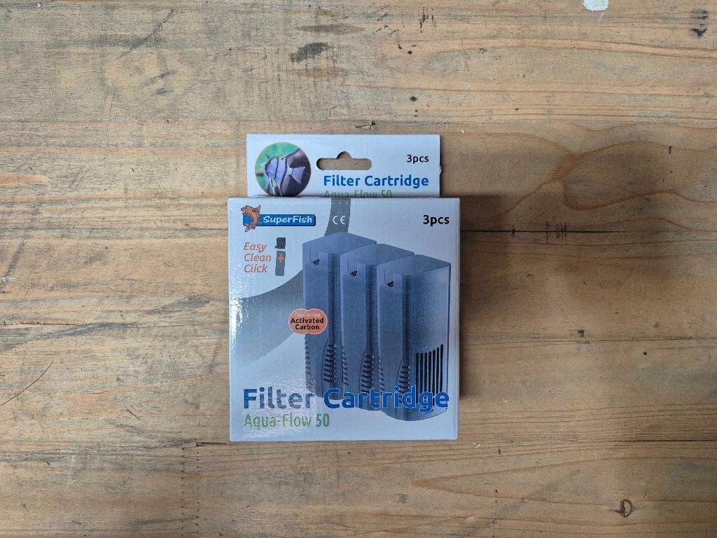 SuperFish aquarium filter cartridge, Ophalen, Nieuw, Superfish, Inclusief toebehoren
