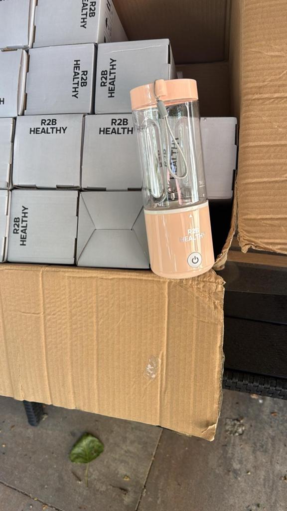 14x Draadloze Blenders R2B Healthy - Partij Overname, Ophalen of Verzenden, Nieuw, Blender to go
