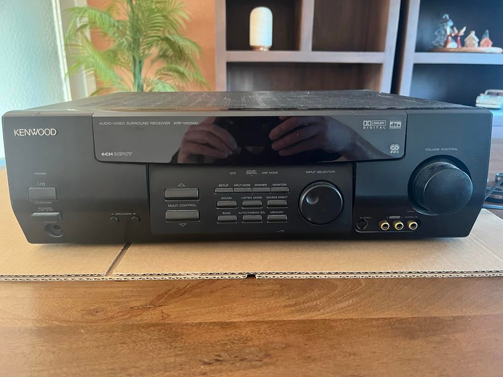 Kenwood KRF-V6050D Audio-Video Surround Receiver, Ophalen, Gebruikt, JVC