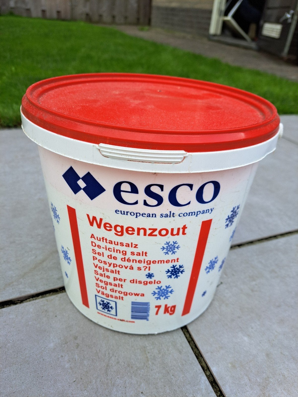 7 kg Esco Wegenzout - Ongeopend, Ophalen, Nieuw