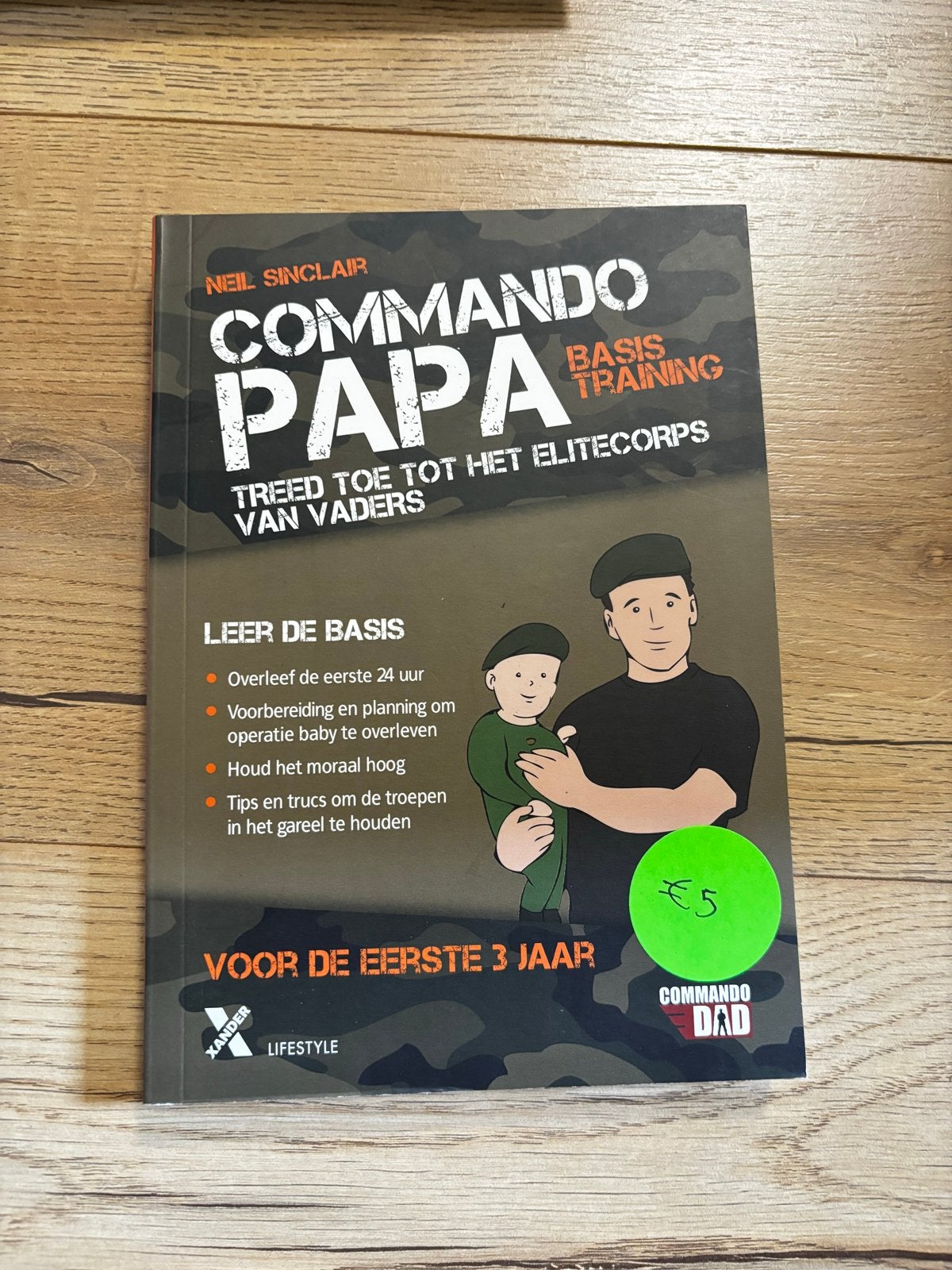 Commando Papa Basis Training - Voor de eerste 3 jaar, Ophalen of Verzenden, Zo goed als nieuw, Opvoeding tot 6 jaar