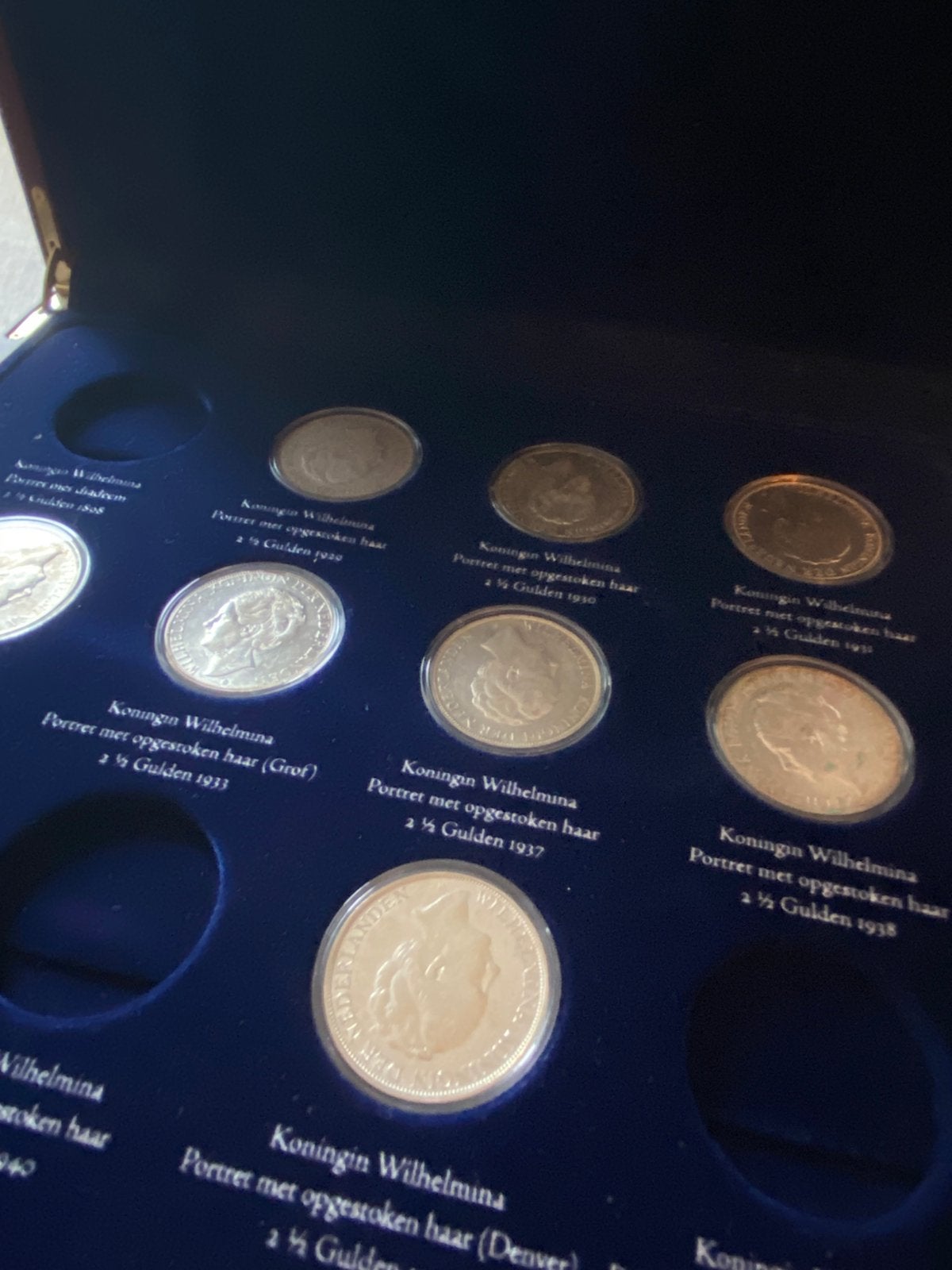 11 Zilveren Rijksdaalders van voor 1943, Ophalen of Verzenden, Overige landen, Setje, Zilver