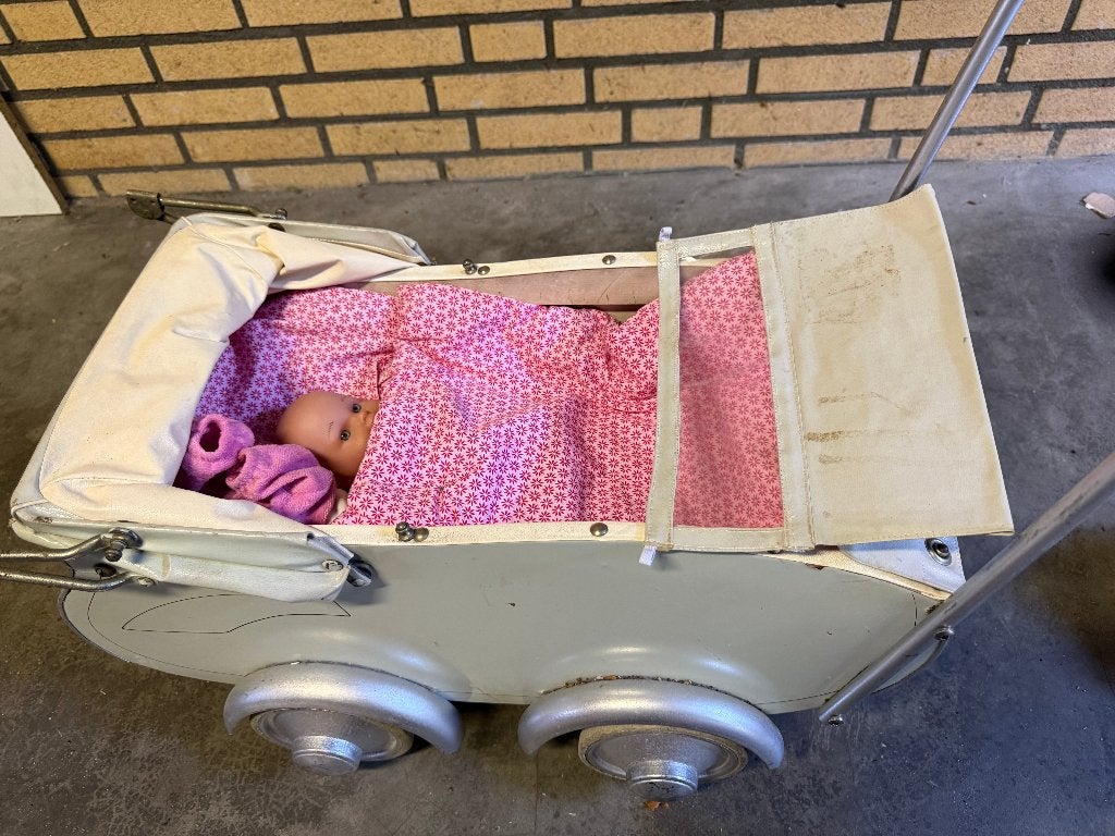 Poppenwagen, Ophalen, Gebruikt, Meisje