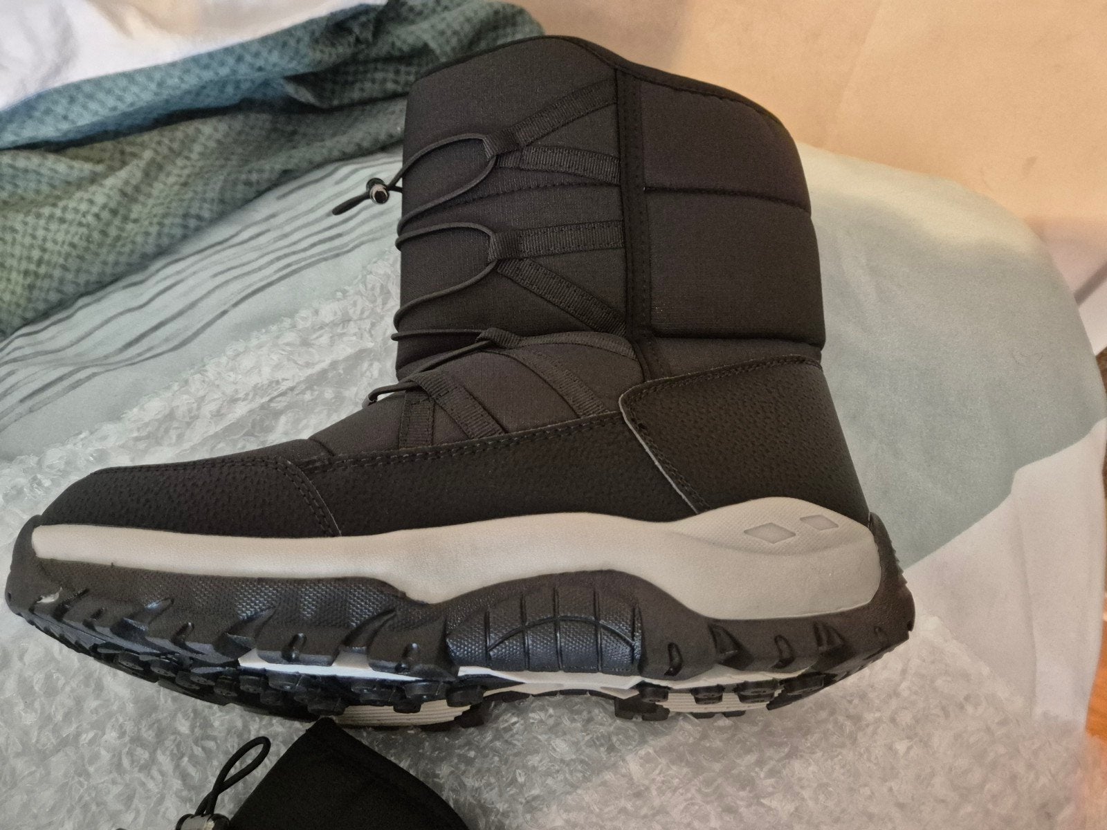 Nieuwe zwarte snowboots, maat 41, Ophalen of Verzenden