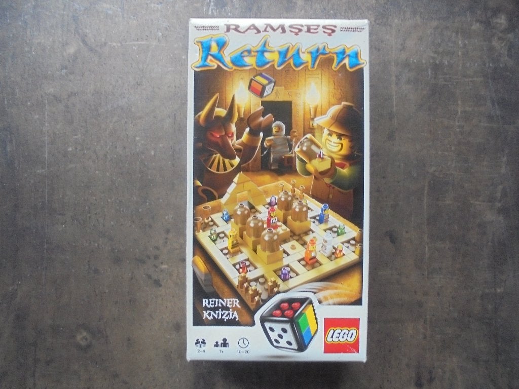 Lego Game 3855 Ramses Return (zie foto's), Ophalen of Verzenden, Gebruikt, Complete set, Lego