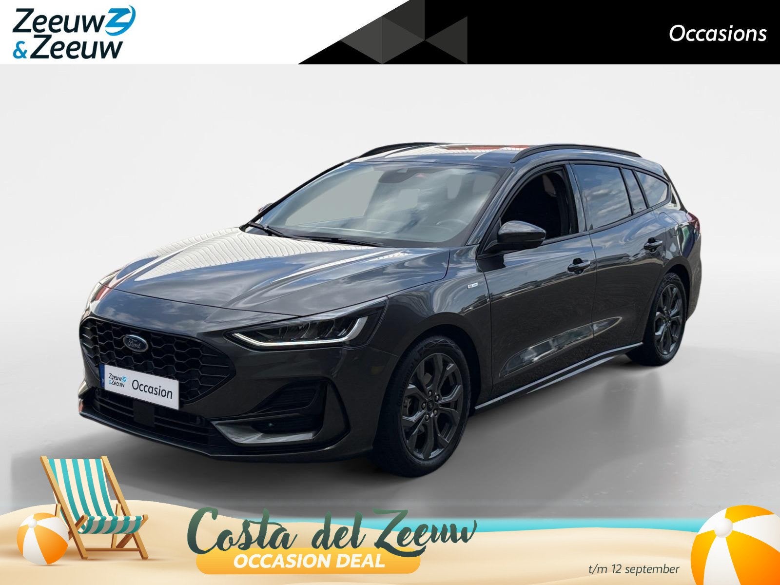 Ford Focus Wagon 1.0 EcoBoost Hybrid ST Line | Betreft Demo, Auto's, 12 maanden, Automatische klimaatregeling, Euro 6, Origineel Nederlands