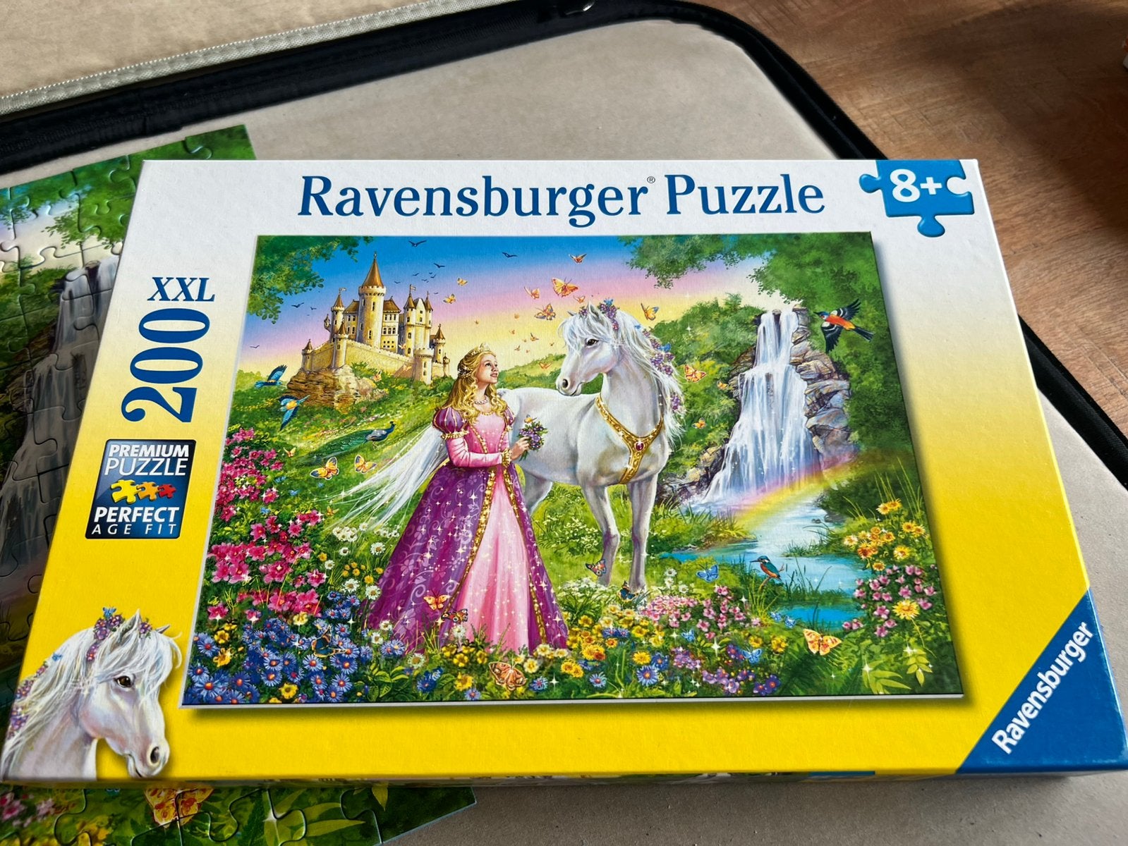 Ravensburgers xxl puzzel 200 stukjes Princes met paard, Ophalen of Verzenden, Meer dan 50 stukjes, Zo goed als nieuw, 6 jaar of ouder