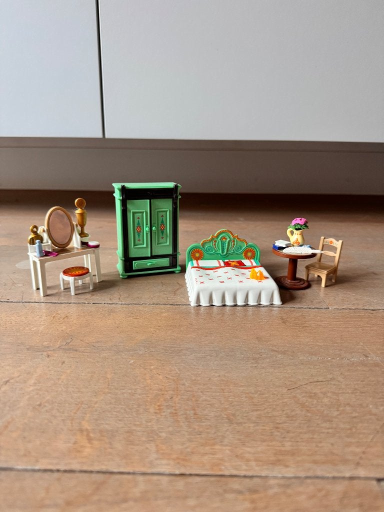 Playmobil Lucky Spirit Riding Free – slaapkamer met meubels, Gebouw, Complete set, Ophalen of Verzenden, Zo goed als nieuw