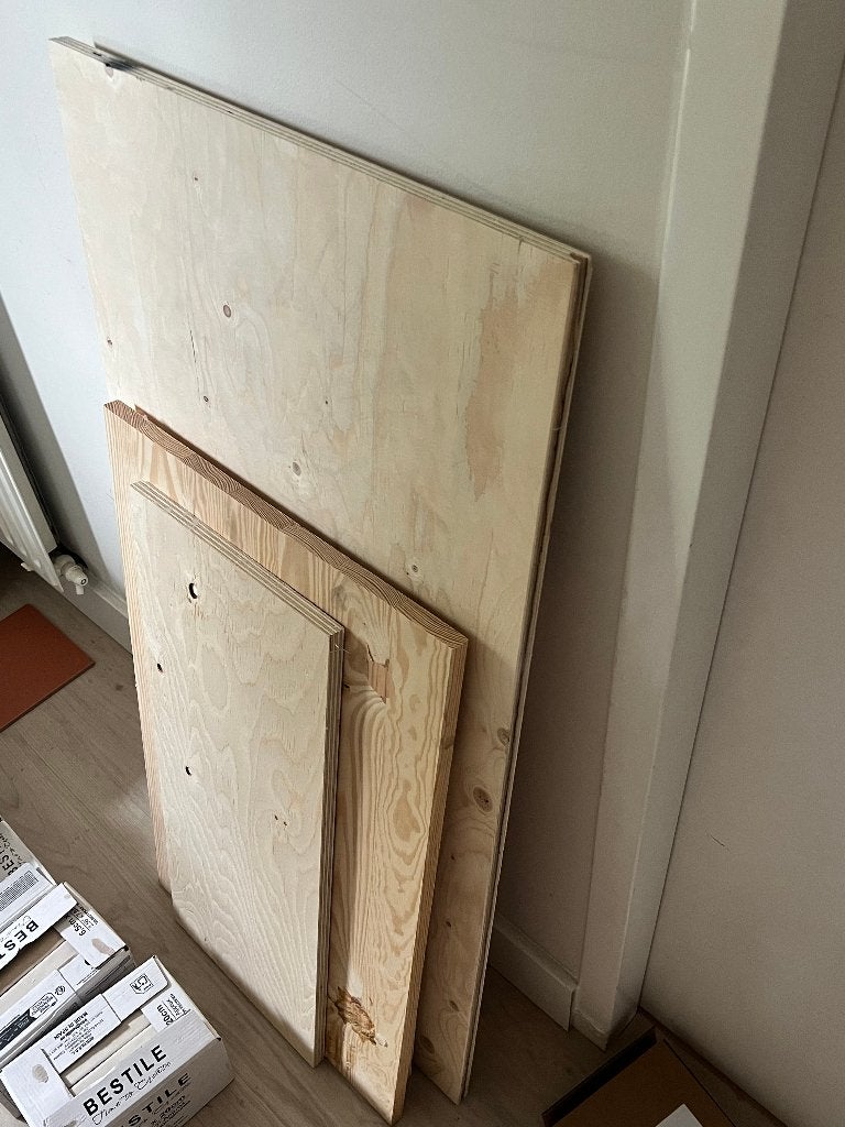 Planken, Ophalen, Minder dan 25 mm, Nieuw, Plank