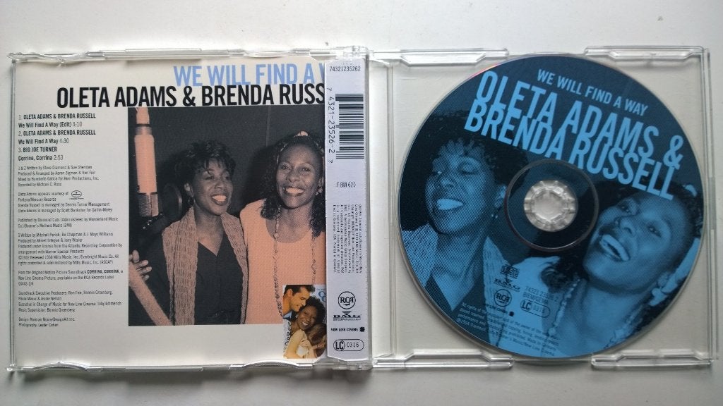 Oleta Adams & Brenda Russell - We Will Find A Way, Ophalen of Verzenden, Zo goed als nieuw, Pop