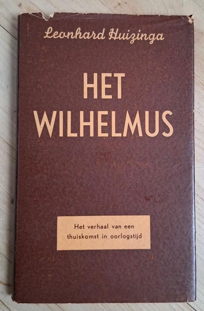 Het Wilhelmus - Leonhard Huizinga - 1941, Verzamelen, Ophalen of Verzenden, Overige soorten, Nederland, Boek of Tijdschrift