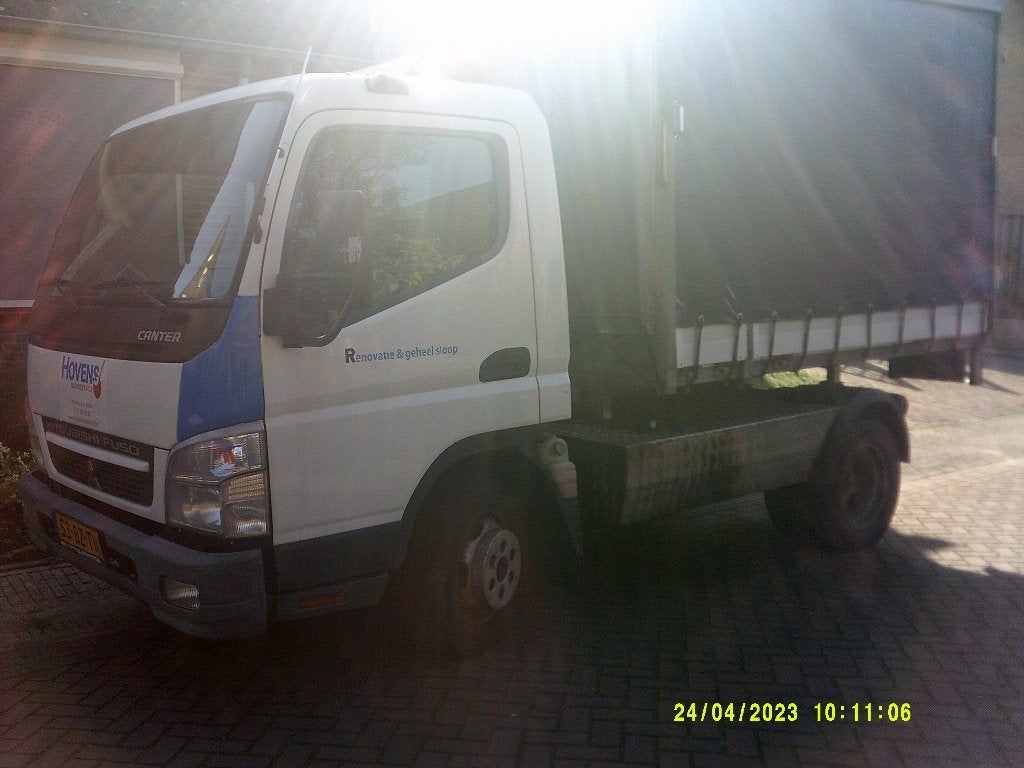 Mitsubishi Fuso BE combinatie, Auto's, 145 pk, 6815 kg, Overige bekleding, Wit