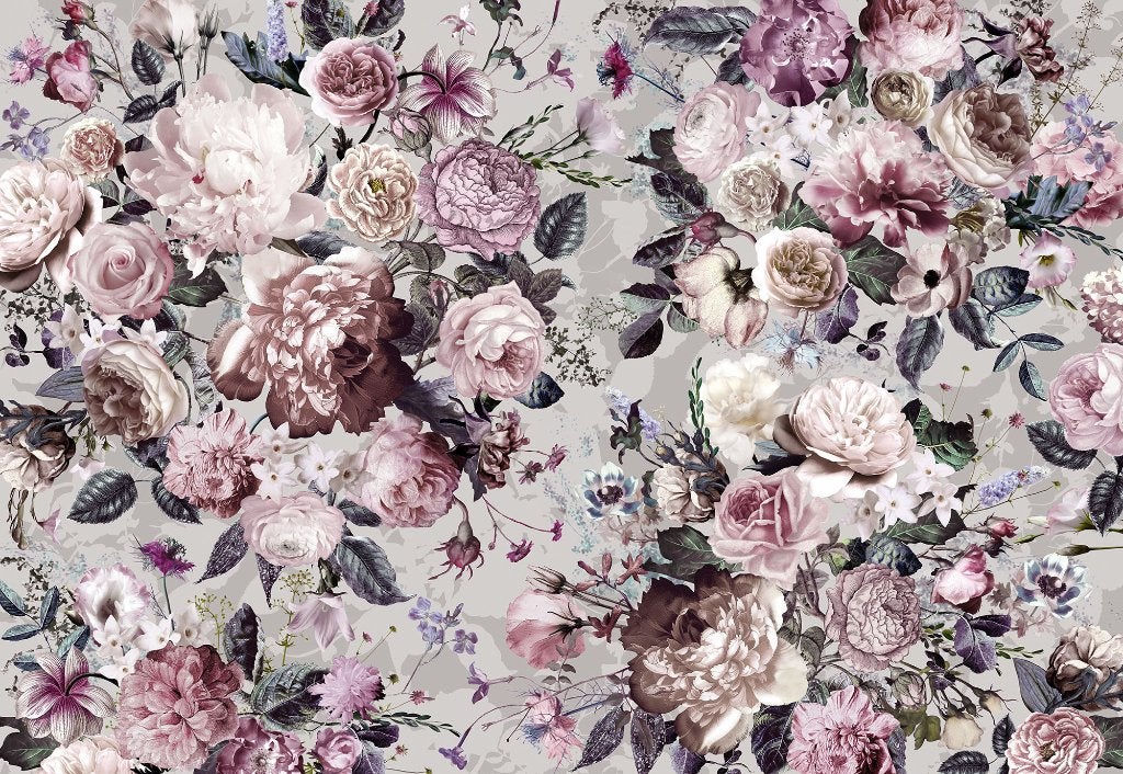 Bloemen behang Lovely Blossoms, trendy behang, bloesem, Verzenden, Fotobehang
