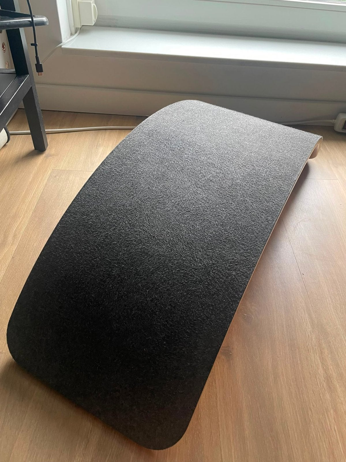 Wobbel balanceerbord met antraciet vilt, Ophalen, Gebruikt