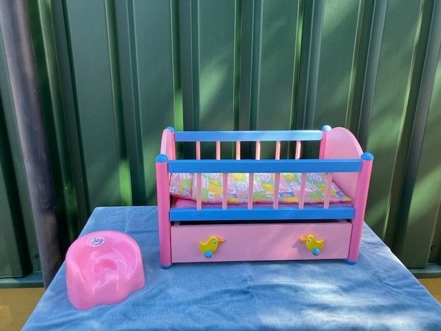 Baby Born slaapkamer met veel extra's, Ophalen, Gebruikt, Babypop