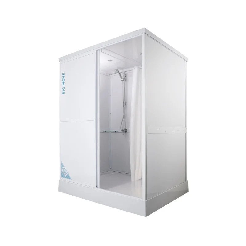 2x BIG MOVE mobiele sanitaire cabine douche & toilet COMPLEE, Doe-het-zelf en Verbouw, Sanitair, Ophalen, Gebruikt, Douche