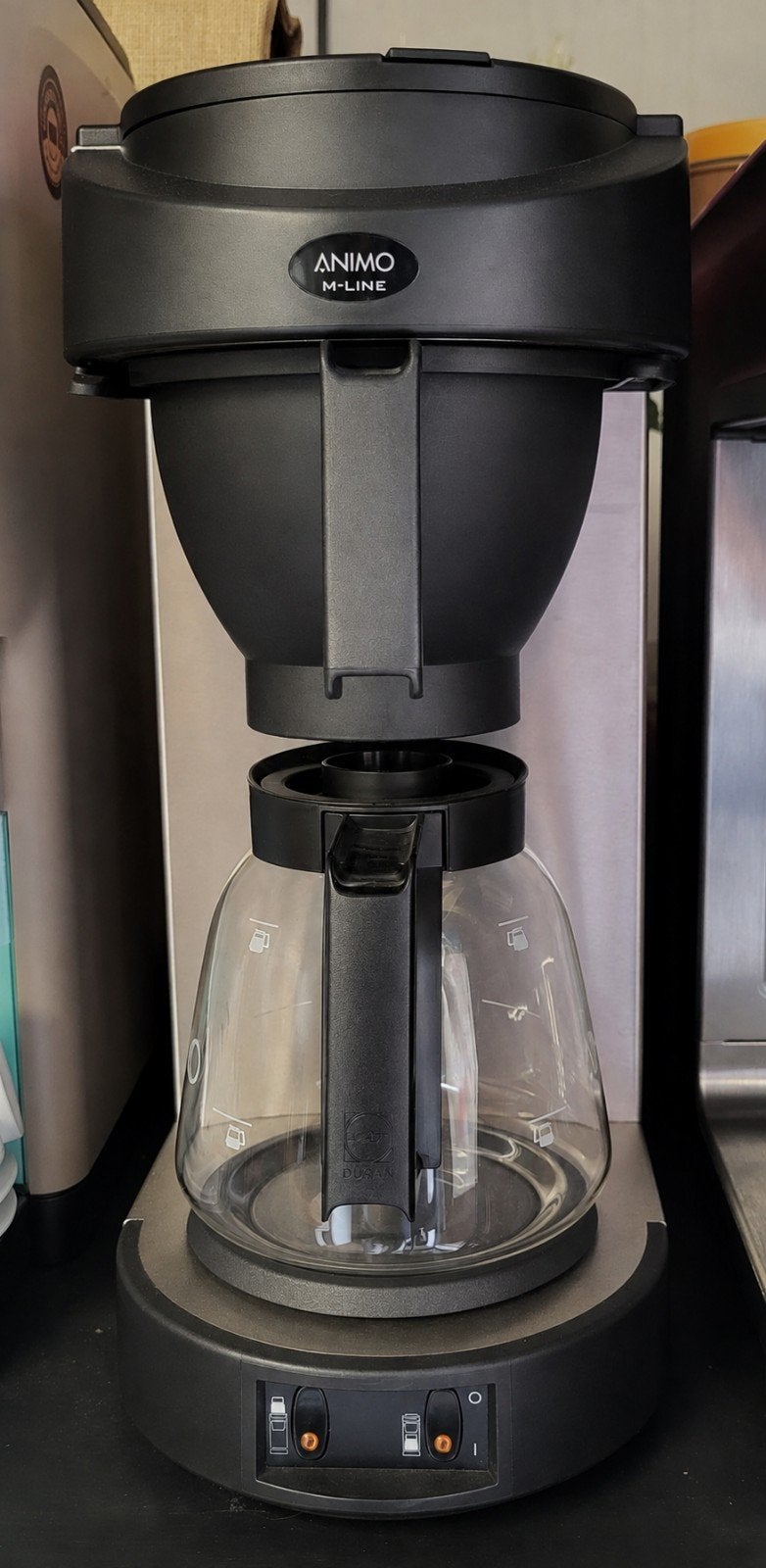 Koffiezetapparaat Animo M100 zwart - met garantie, ,, 10 kopjes of meer, Gemalen koffie, Ophalen of Verzenden