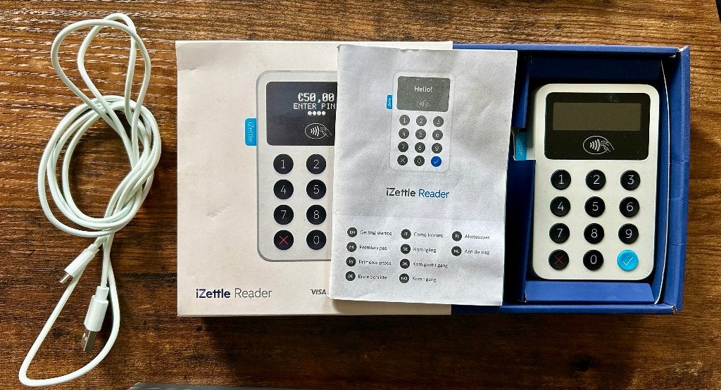 iZettle Reader: pinapparaat voor contactloos betalen, Ophalen, Overige typen