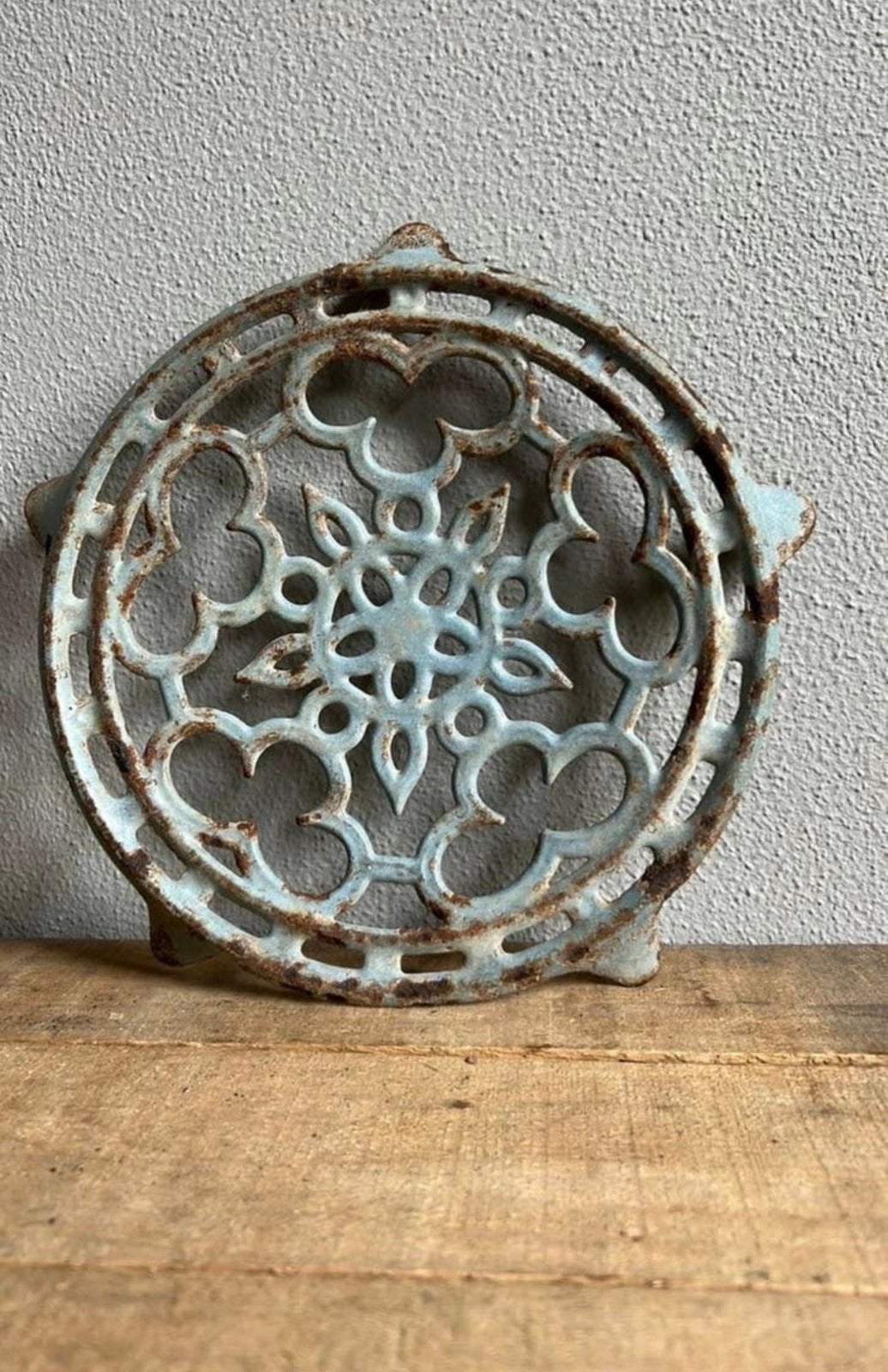 Franse onderzetter met emaille, Antiek en Kunst, Ophalen of Verzenden