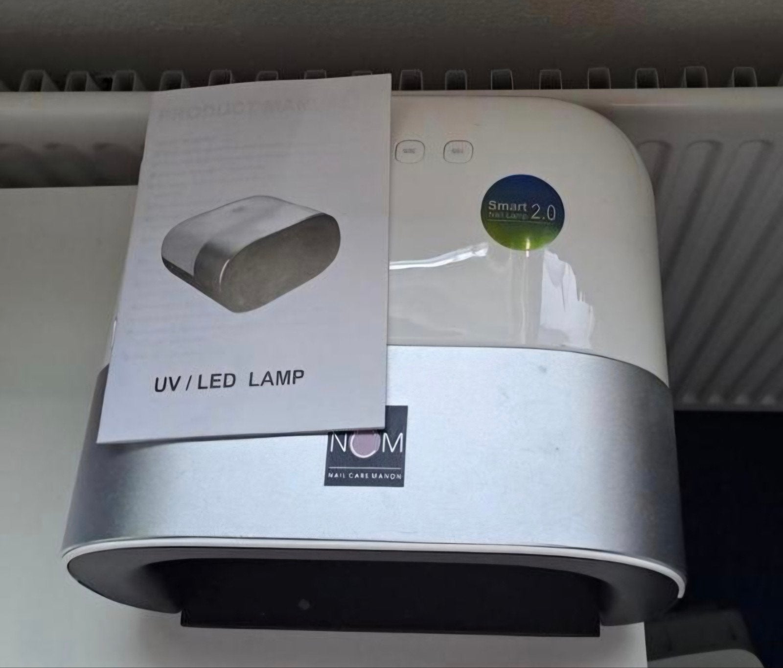 Smart 2.0 UV/LED Nagellamp voor Gel Nagels, Ophalen of Verzenden, Zo goed als nieuw, Wit, Handen en Nagels