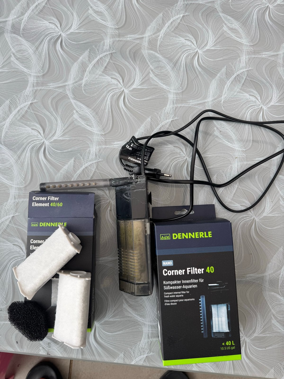 Dennerle Corner Filter 40, Ophalen of Verzenden, Gebruikt, Filter, Dennerle