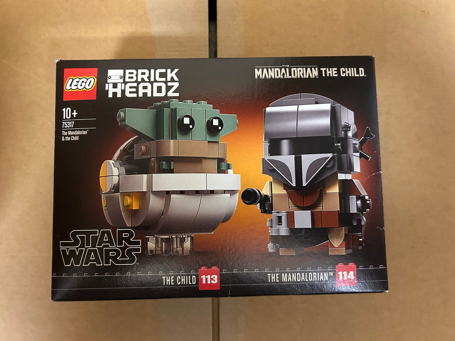LEGO 75317 BrickHeadz Star Wars: The Mandalorian & The Child, Ophalen, Star Wars, Lego, Nieuw