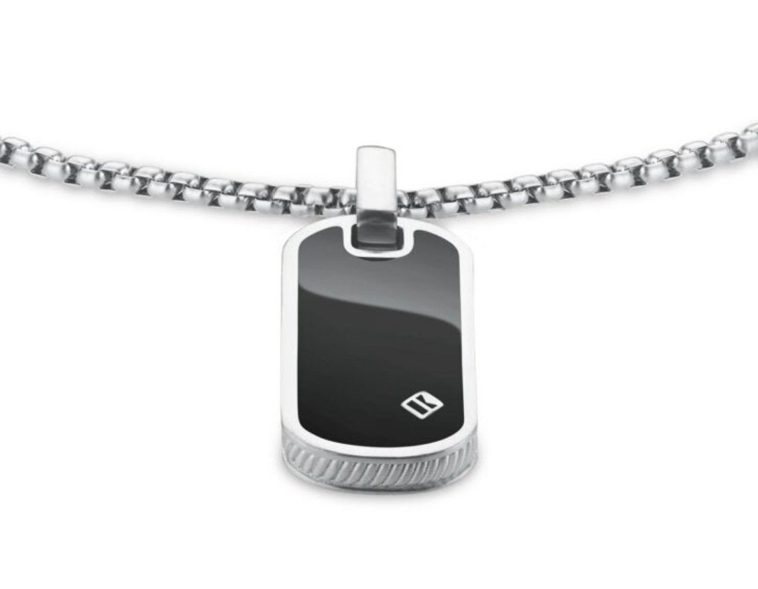 KETTING GUARDIAN ALPHA SIERRA TWV129€! 💯%NIEUW, CERTIFICAAT, Ophalen of Verzenden, Nieuw, Zilver