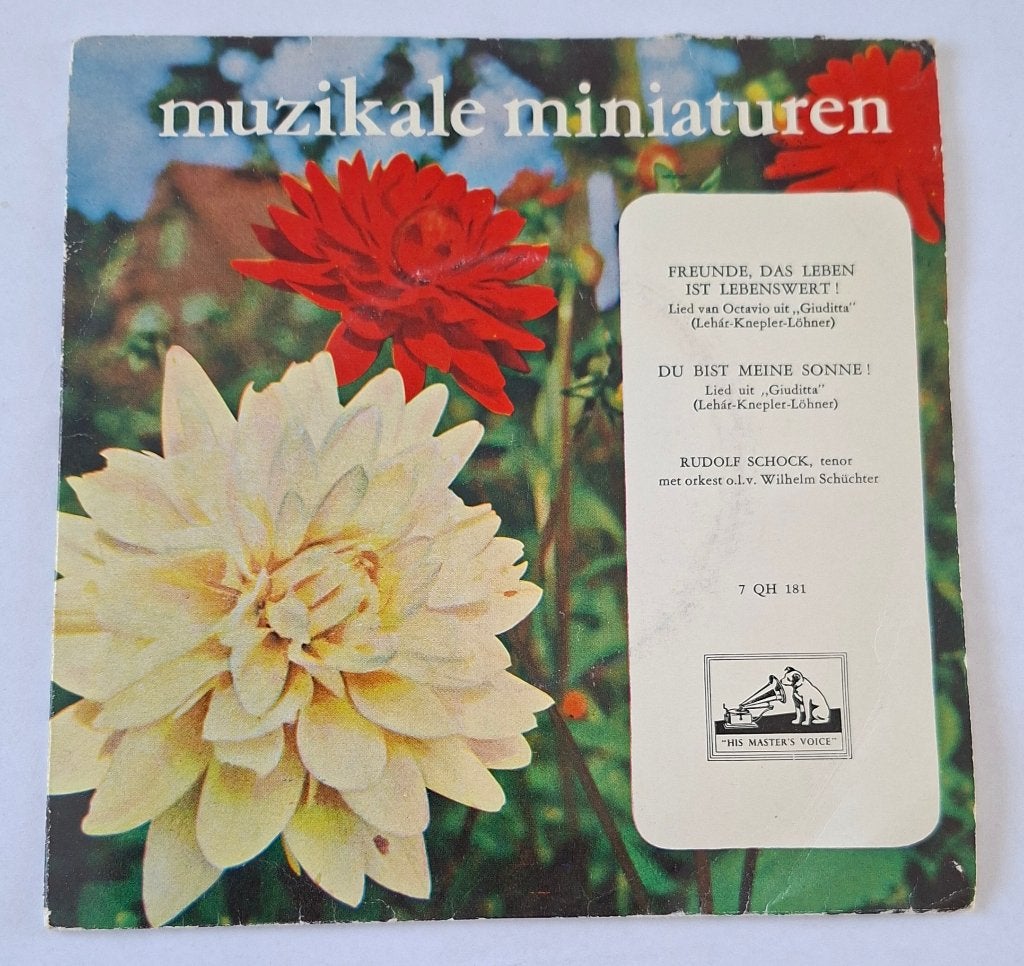 Muzikale miniaturen - Rudolf Schock, Ophalen of Verzenden, Gebruikt, Klassiek, Overige typen