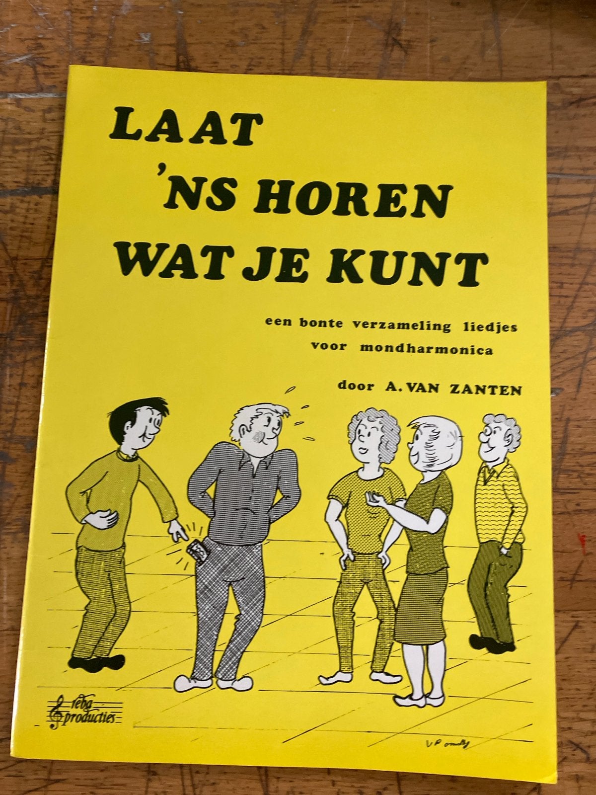 Laat 'ns horen wat je kunt - Liedjes voor mondharmonica, Ophalen of Verzenden, Zo goed als nieuw, Instrument