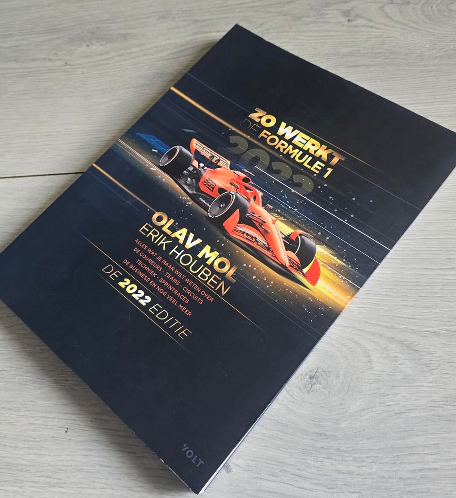 Zo werkt de Formule 1 2022 editie - Olav Mol Erik Houben, Ophalen of Verzenden, Gelezen, Algemeen