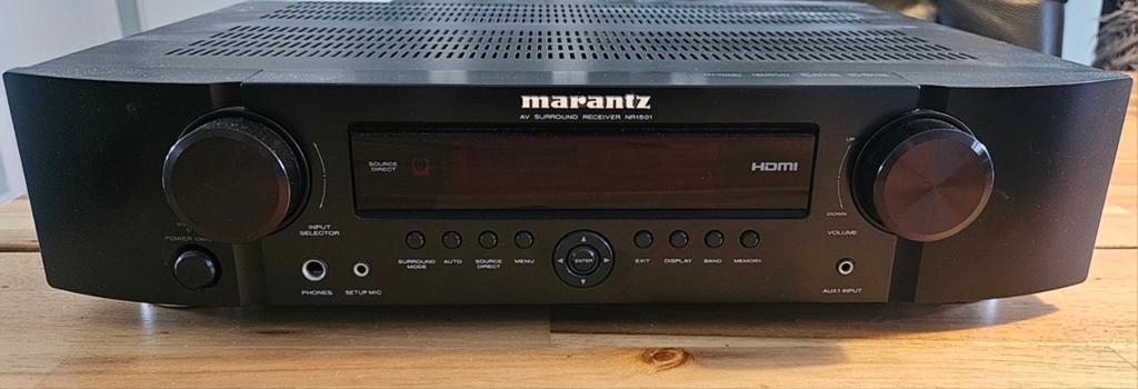 Marantz NR1501 AV Surround Receiver - Zo goed als nieuw, Marantz, Overige systemen, Ophalen of Verzenden, Zo goed als nieuw