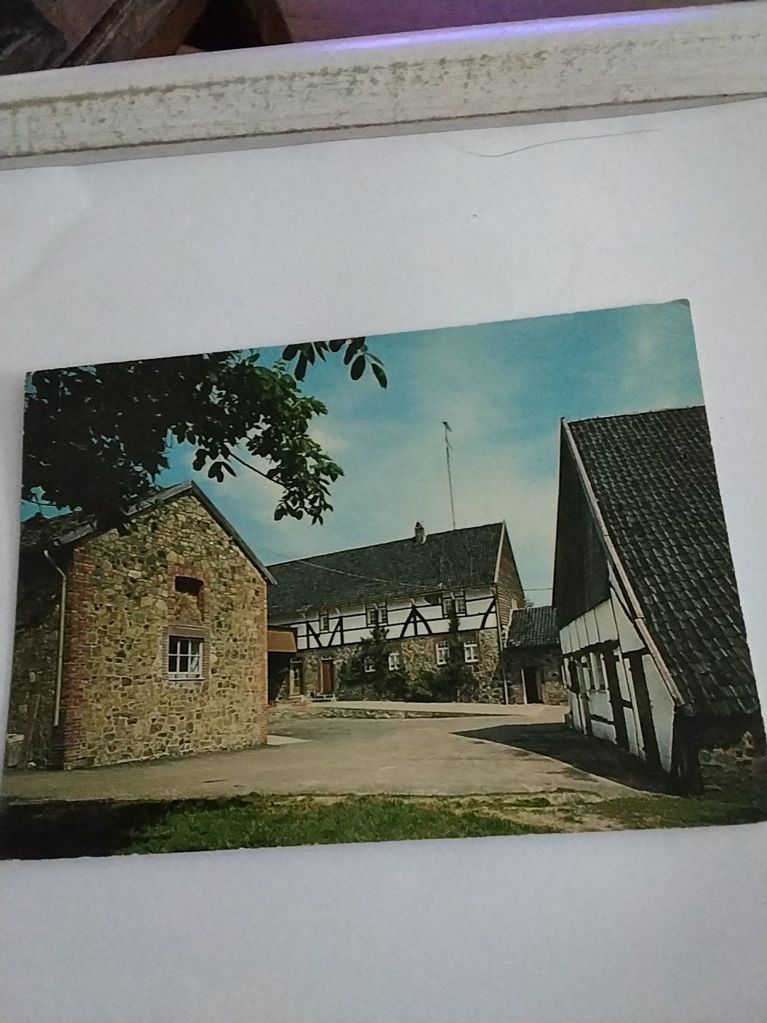 Oude ansichtkaart Camping Cottesserhoeve Vaals, Ophalen of Verzenden, 1980 tot heden, Gelopen, Limburg