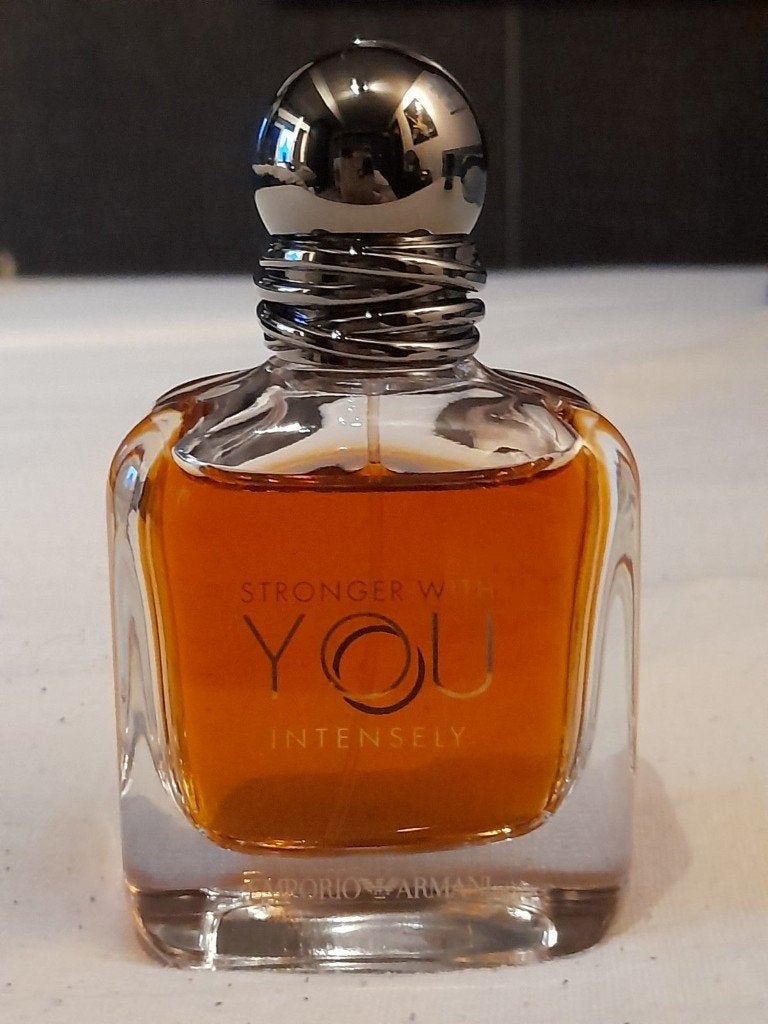 Emporio Armani - Stronger with You Intensely 50 ml., Ophalen of Verzenden, Zo goed als nieuw