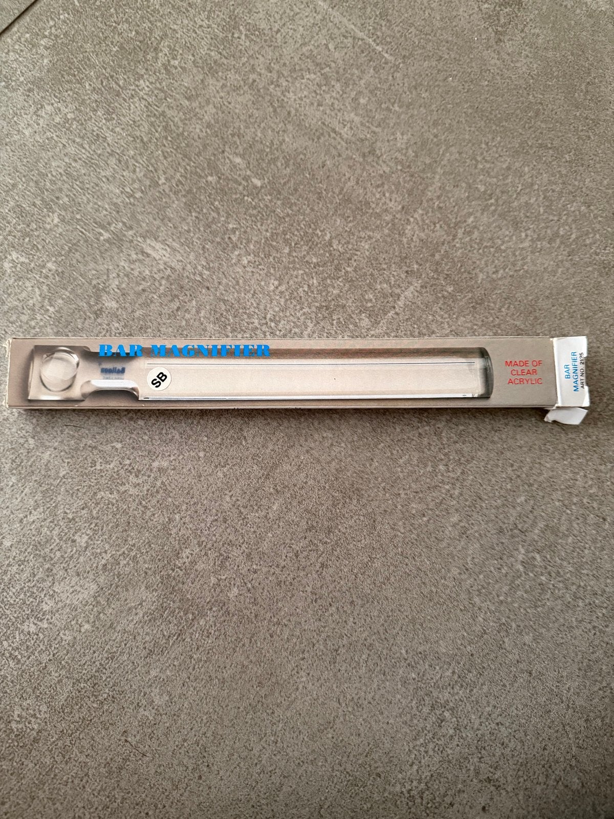 Bar Magnifier - Hulpmiddel bij dyslexie, Ophalen, Nieuw, Vergrootglas of Loep