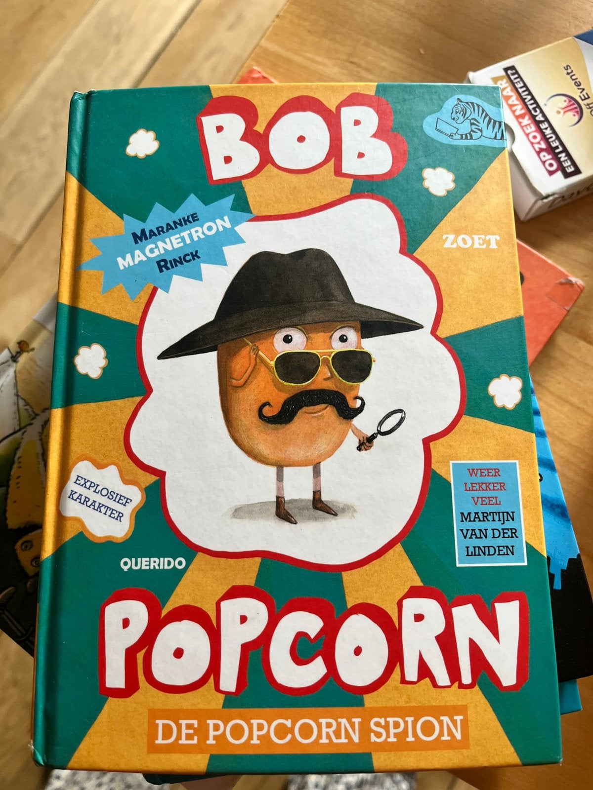 Maranke Rinck - Bob Popcorn De Popcorn Spion, Boeken, Fictie algemeen, Zo goed als nieuw, Maranke Rinck, Ophalen of Verzenden