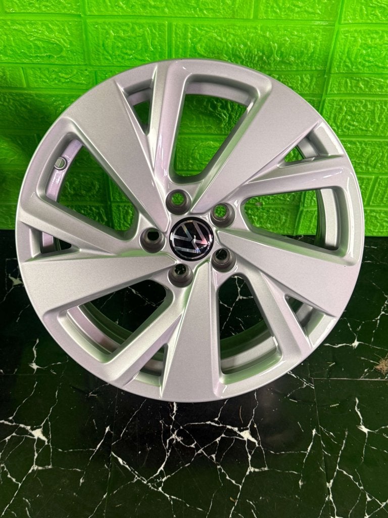 Originele Volkswagen Taigo T-Cross velgen 16" 5x100 Belmopan, Auto-onderdelen, Niet ingevuld, Gebruikt, Velg(en), 16 inch